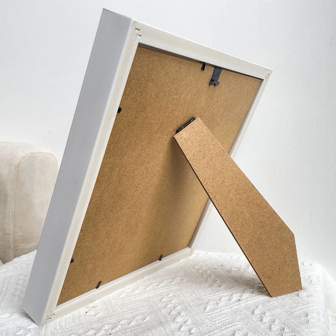 Mommy Hearts With REAL MOON PHASE Anniversary Calendar Custom Flower Frame