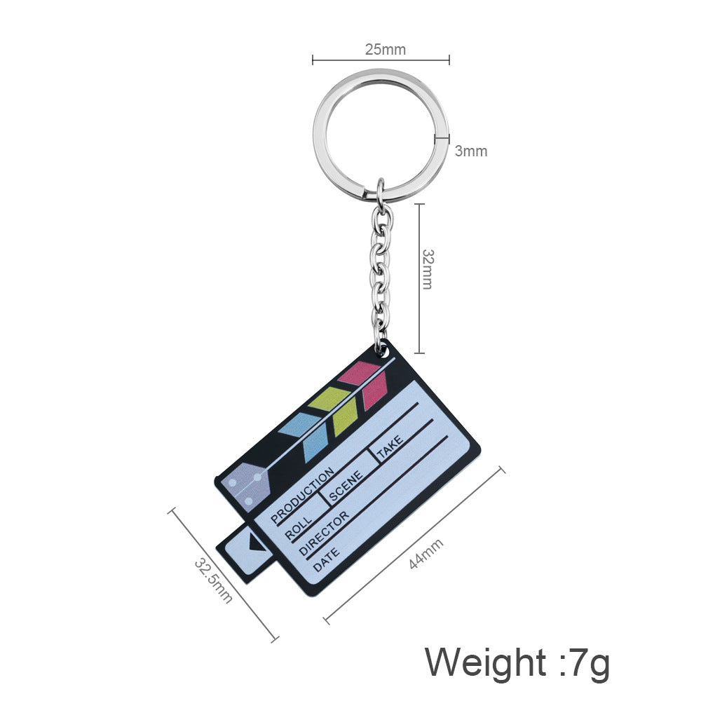 💖Custom Photo Camera Film Roll Keychain Gift Picture Film Roll Keychain for Husband and Wife