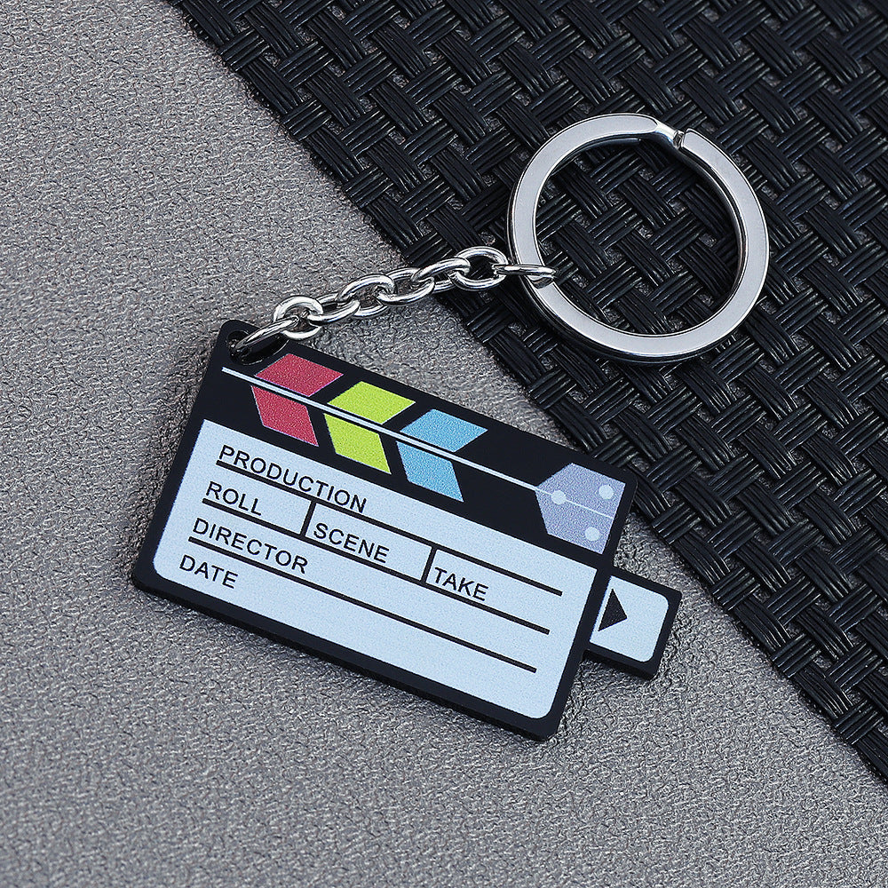 💖Custom Photo Camera Film Roll Keychain Gift Picture Film Roll Keychain for Husband and Wife