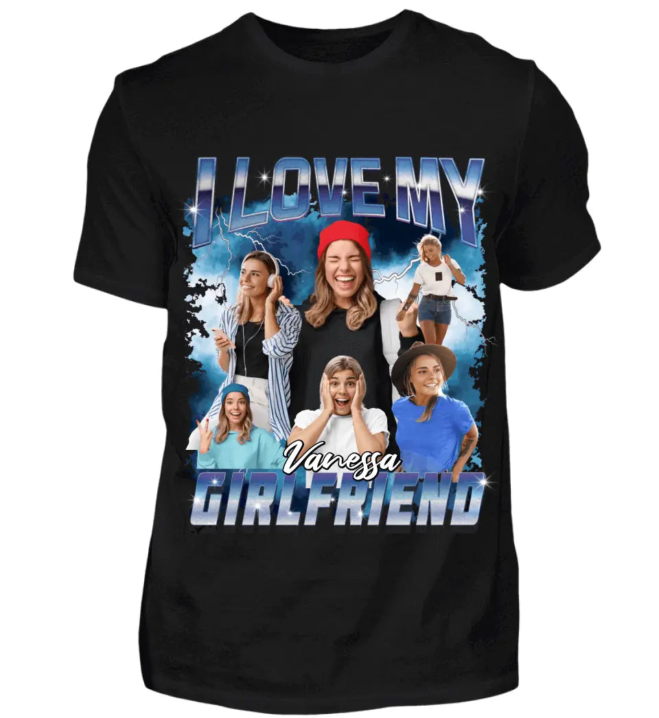 90s Vintage Bootleg Photo - Custom T-Shirt