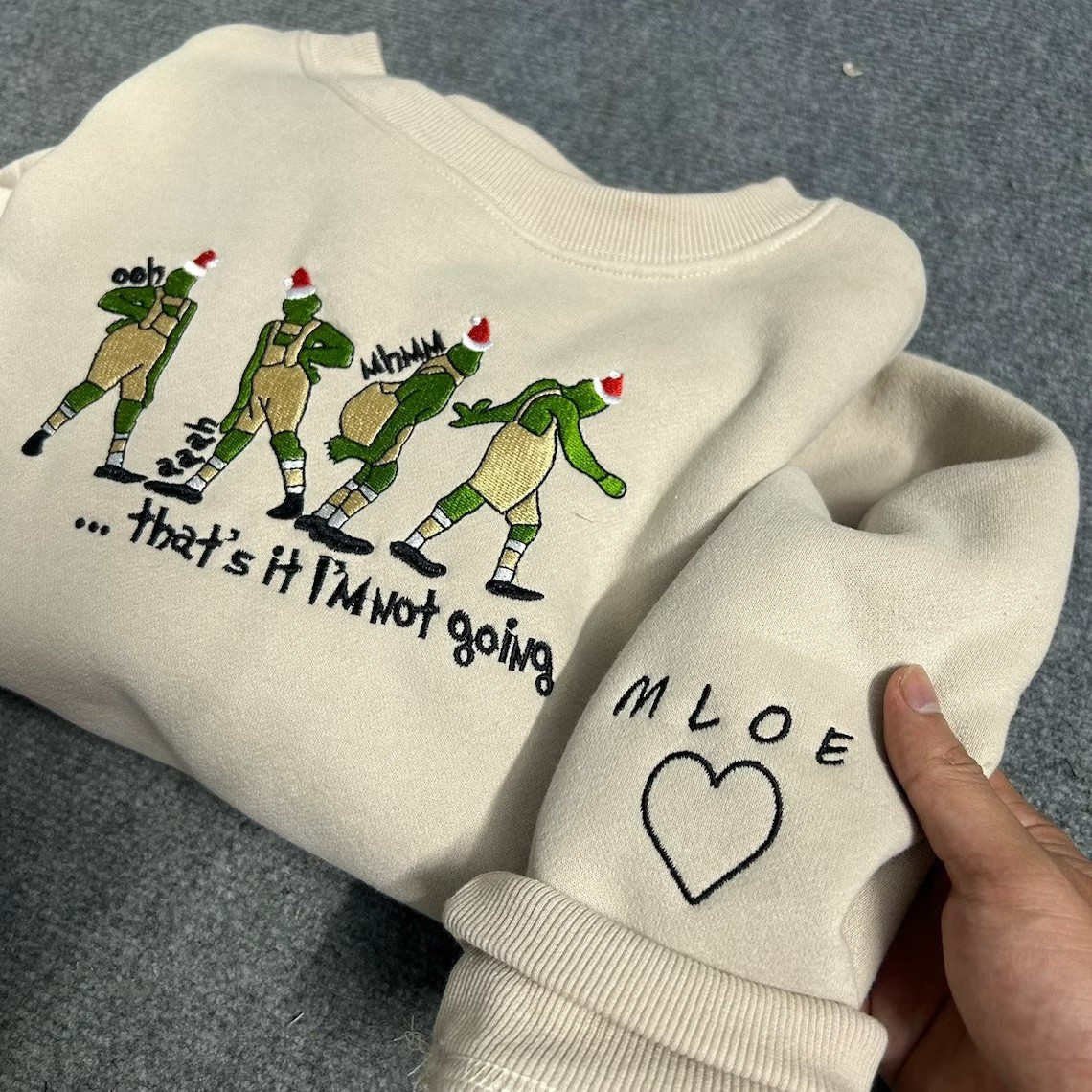 🎅🏼🎄That's It I'm Not Going Sweatshirt, Grinch Christmas sweater