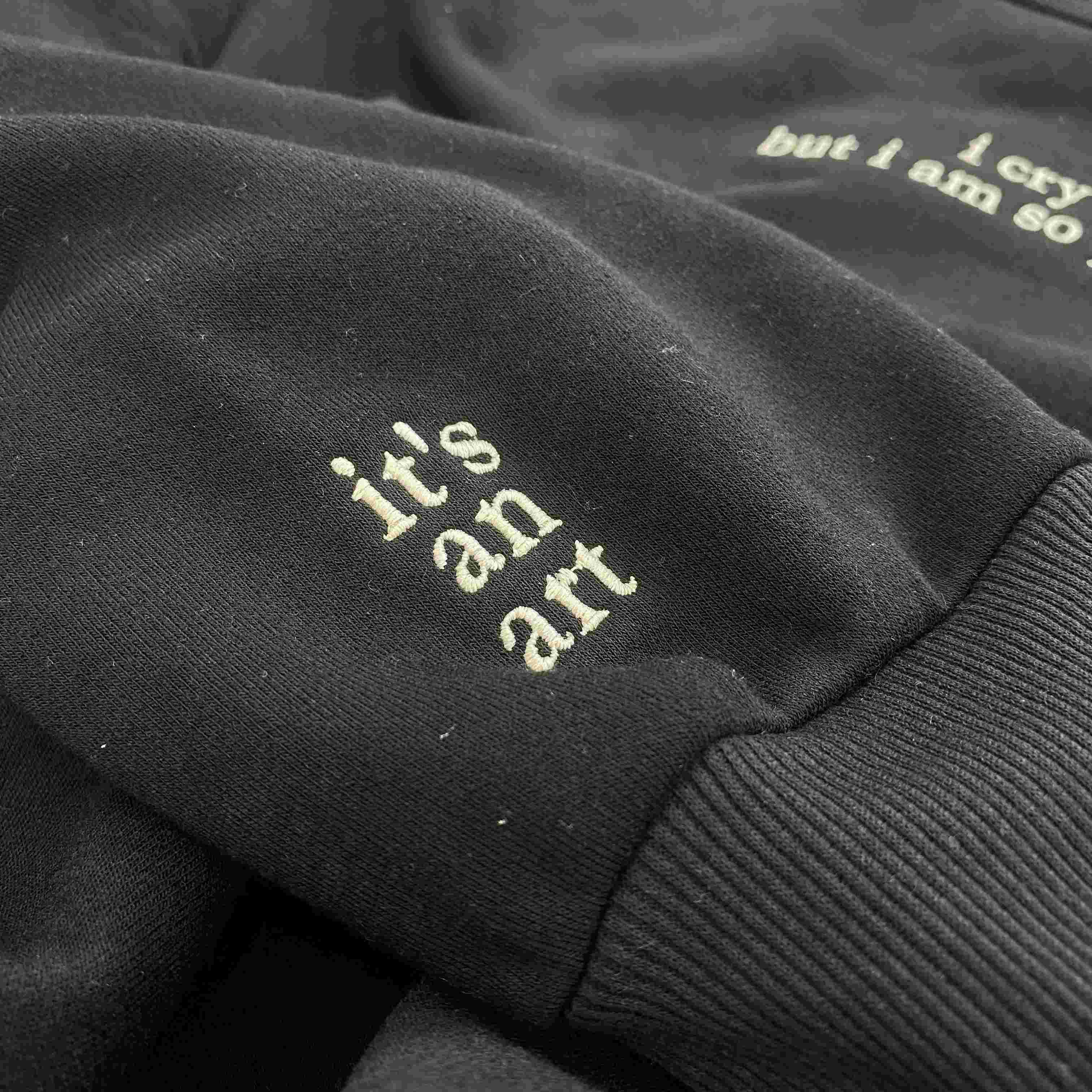 I Cry A Lot TTPD Embroidered Sweatshirt