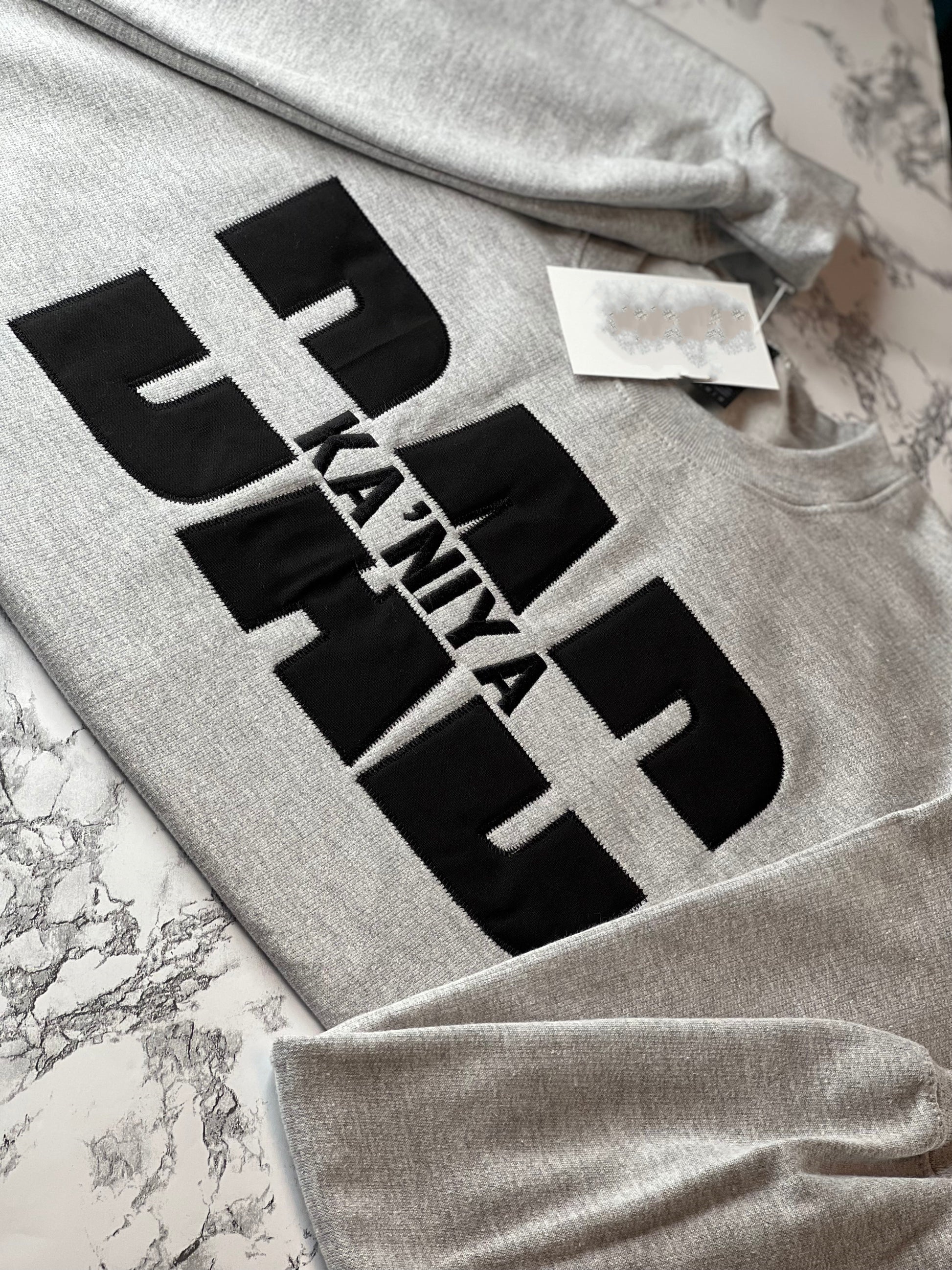 Custom DAD/KIDS Embroidered Crewneck