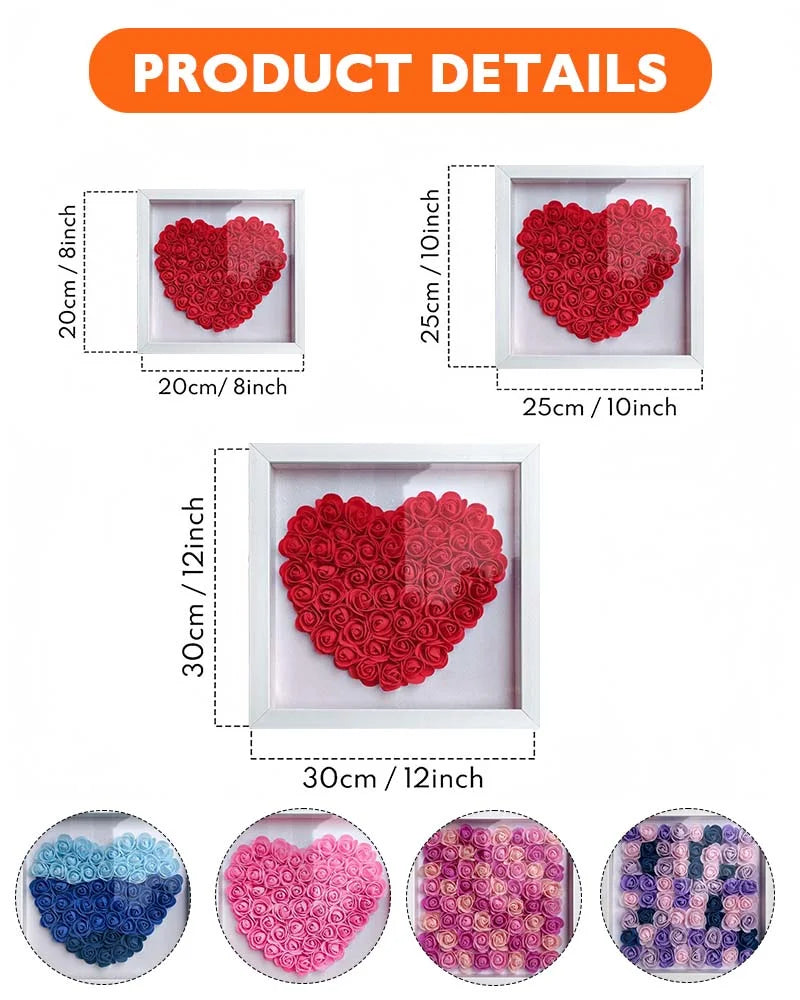 A Love That Lives On – Personalized Led Flower Shadow Box A Heartfelt Memorial Gift With Butterflies