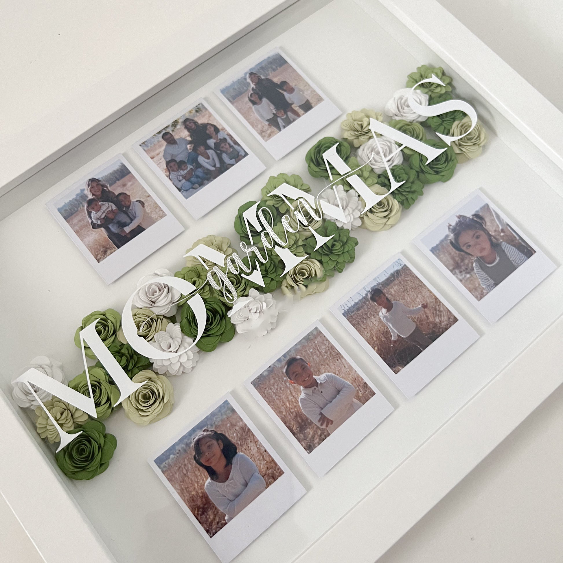 Mommas Garden Shadow Box Frame
