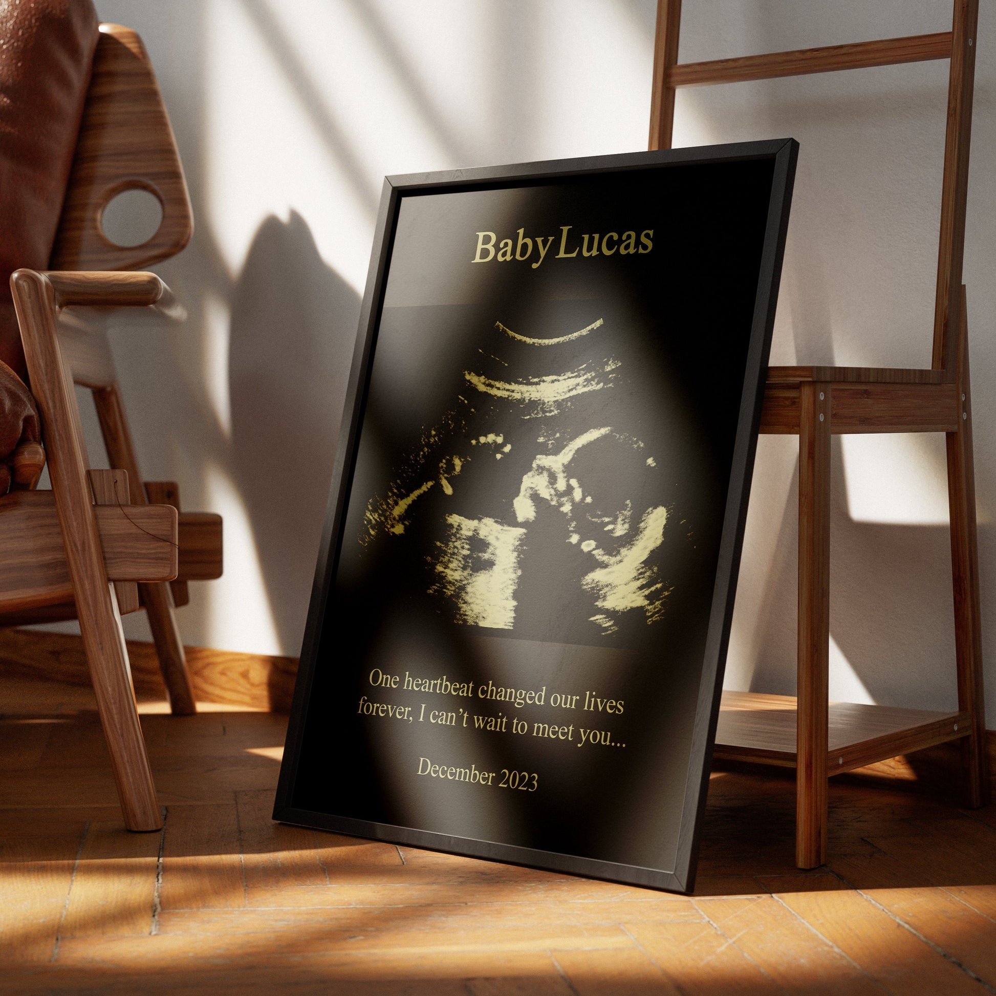 Customised Baby Ultrasonic Art Photo Frame