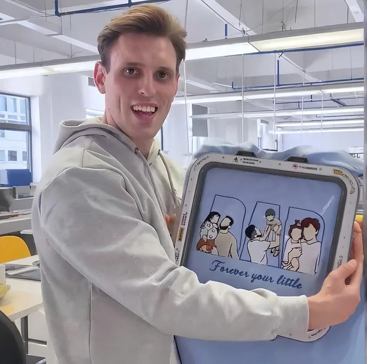 Custom Family Embroidered Sweatshirt – A Unique And Heartwarming Gift For Dad Or Mom