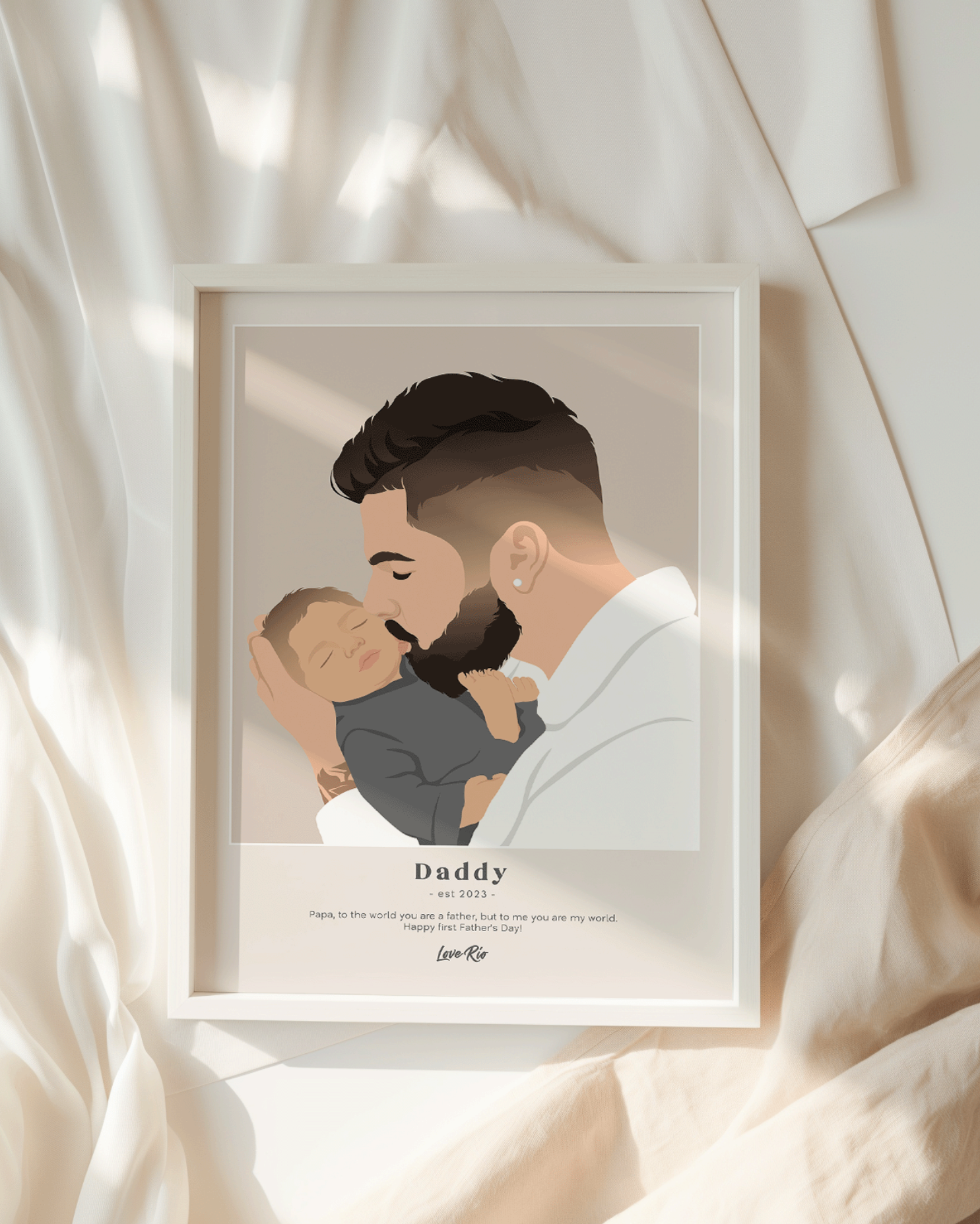 Personalised Dad Poster