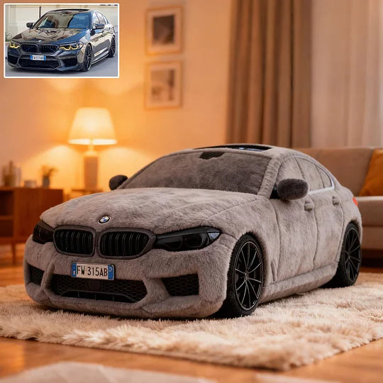Custom Car Photo Pillow – Personalized Plush Cushion for Auto Lovers