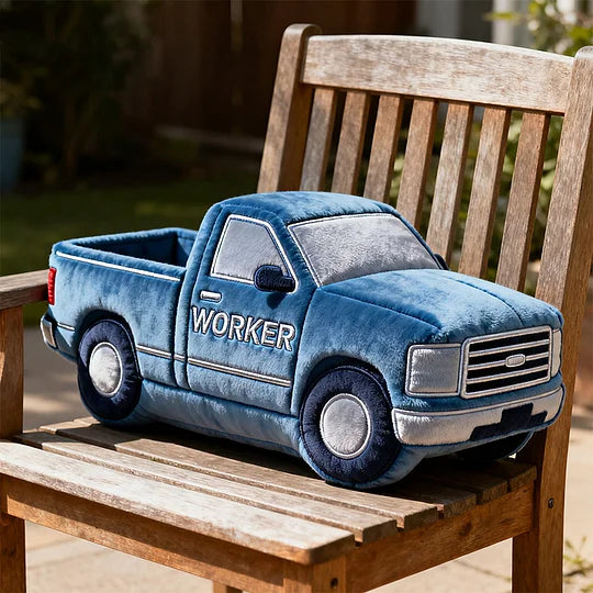 Personalized Pickup Truck - Themed Pillow