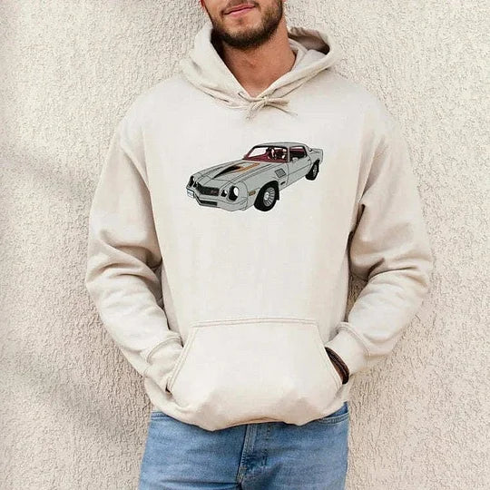 Custom Car Embroidered Crewneck & Hoodies – The Perfect Gift for Your Boyfriend or Husband!