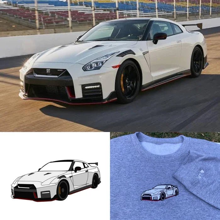 Custom Car Embroidered Shirt – Perfect Gift for Car Lovers and Couples, Dad! ! !