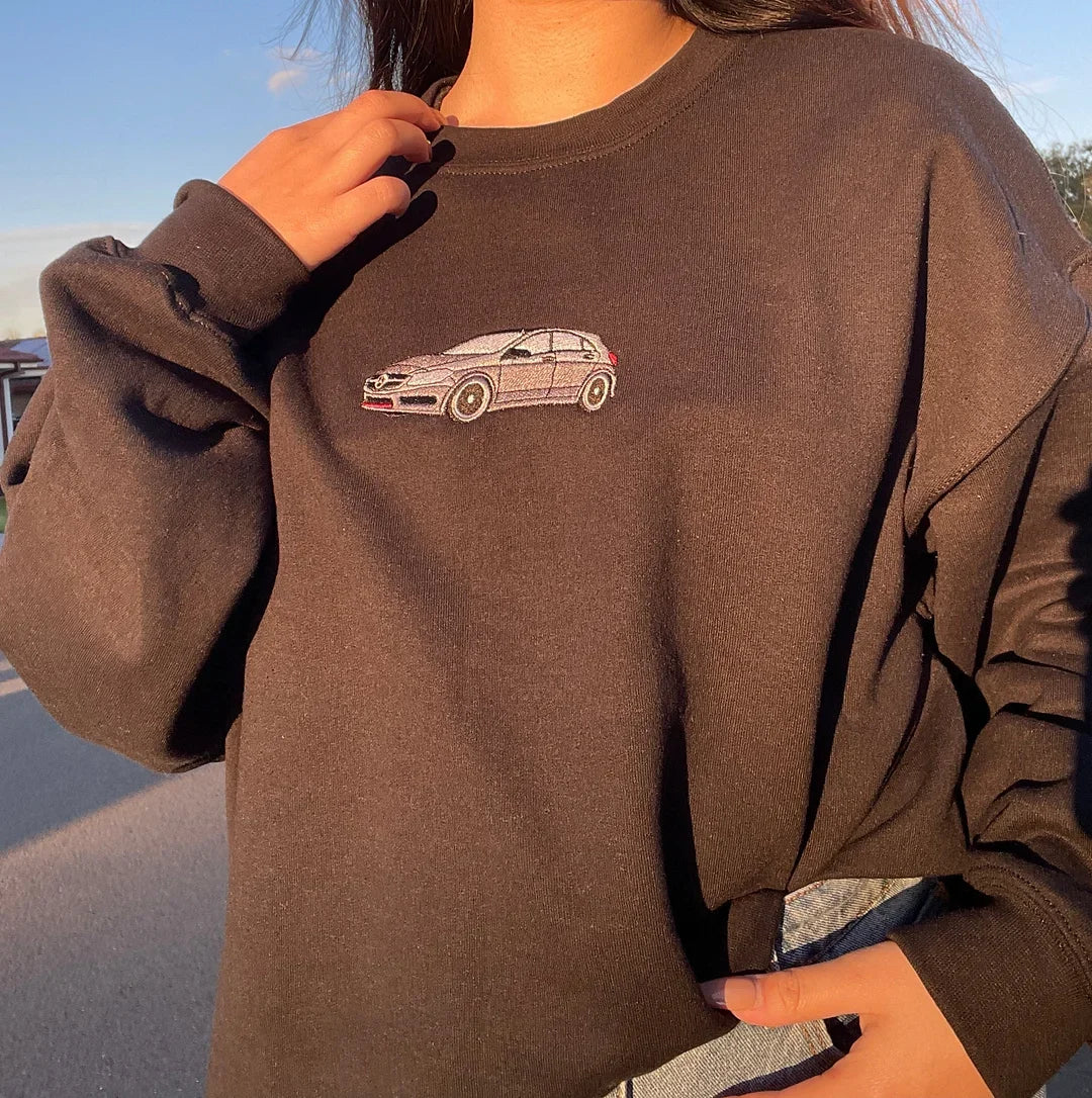 Custom Car Embroidered Shirt – Perfect Gift for Car Lovers and Couples, Dad! ! !