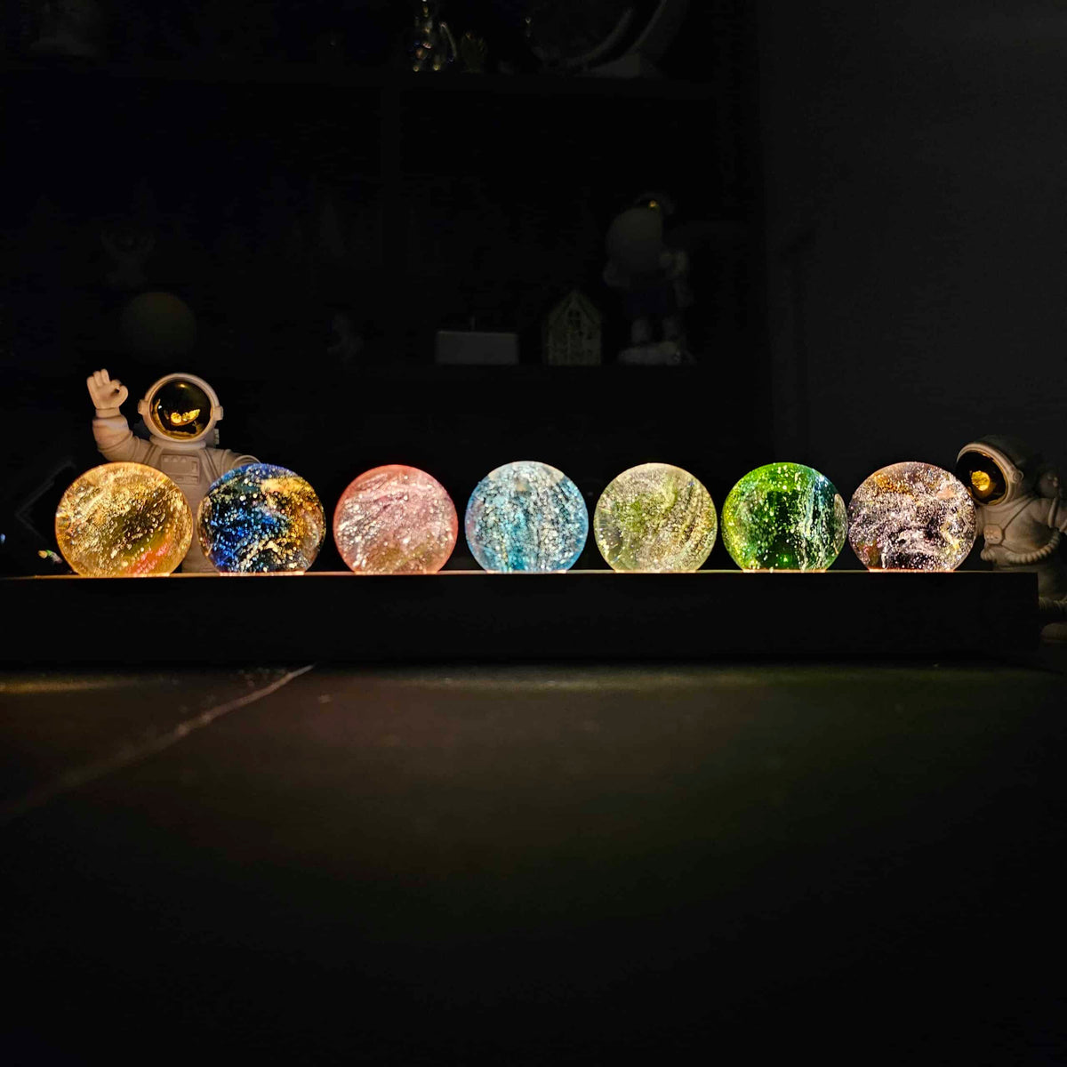 7 Stars Glass Ball Set(Free Shipping!)