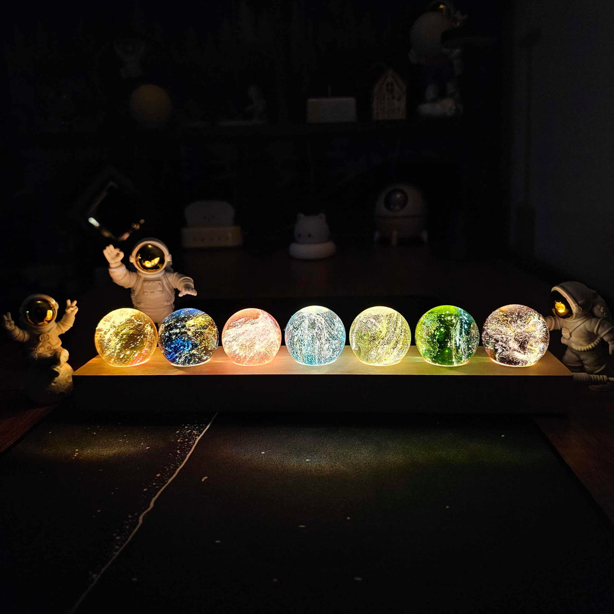 7 Stars Glass Ball Set(Free Shipping!)