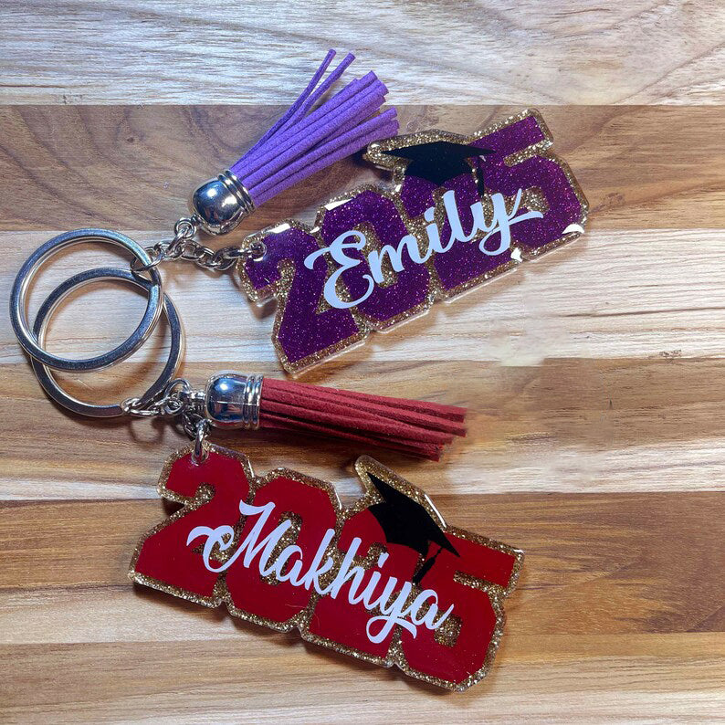 2025 Graduation Keychain , Graduation Senior Gift
