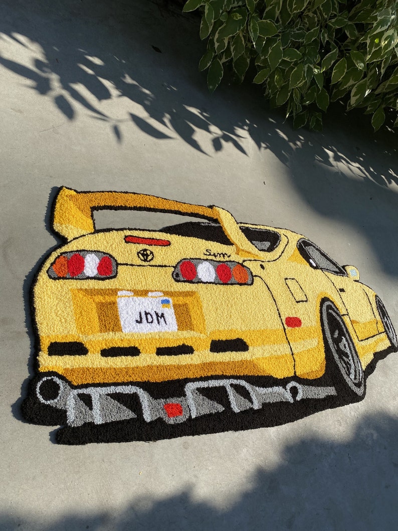 Customized Car Carpet Rug For Car Lover