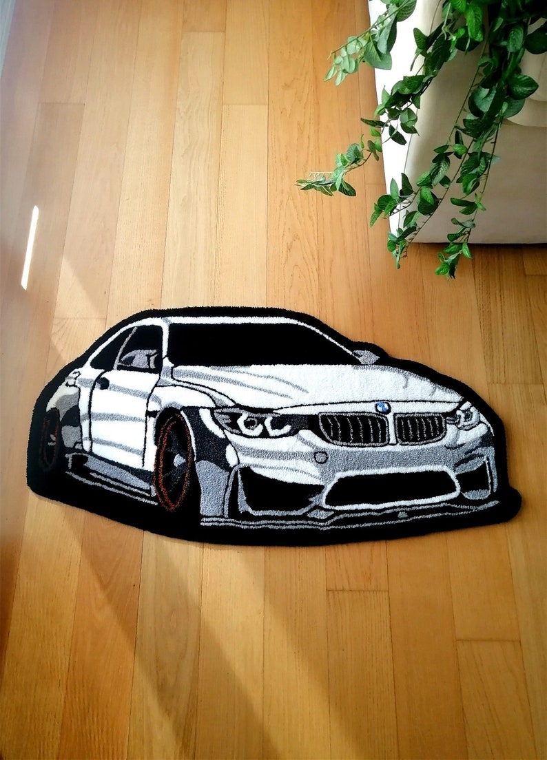 Custom Tufted Rug Aesthetic Car Rug