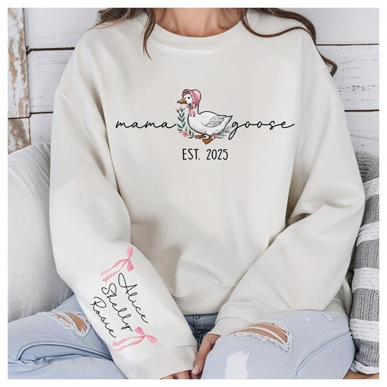 Custom Mom Goose Png Gift For Mom
