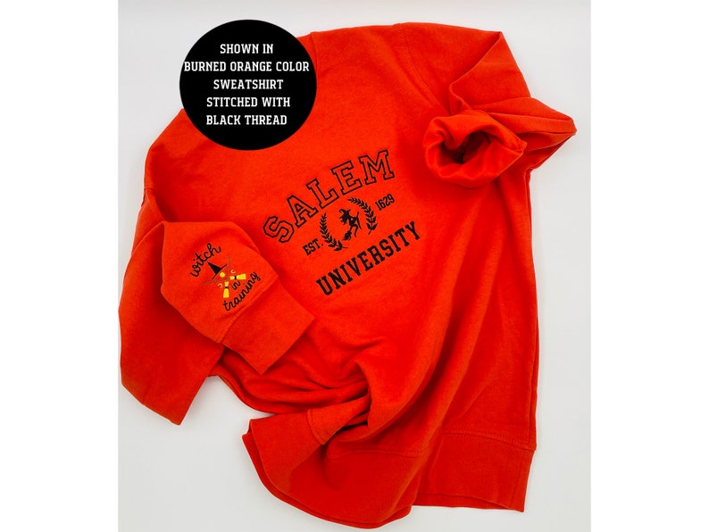 Custom Salem University Embroidery Sweatshirt