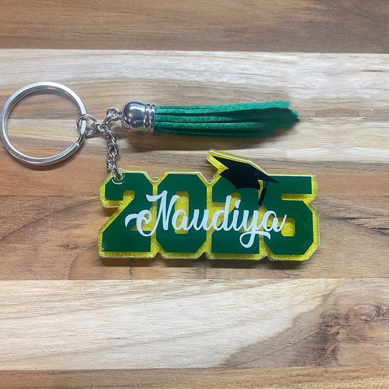 2025 Graduation Keychain , Graduation Senior Gift