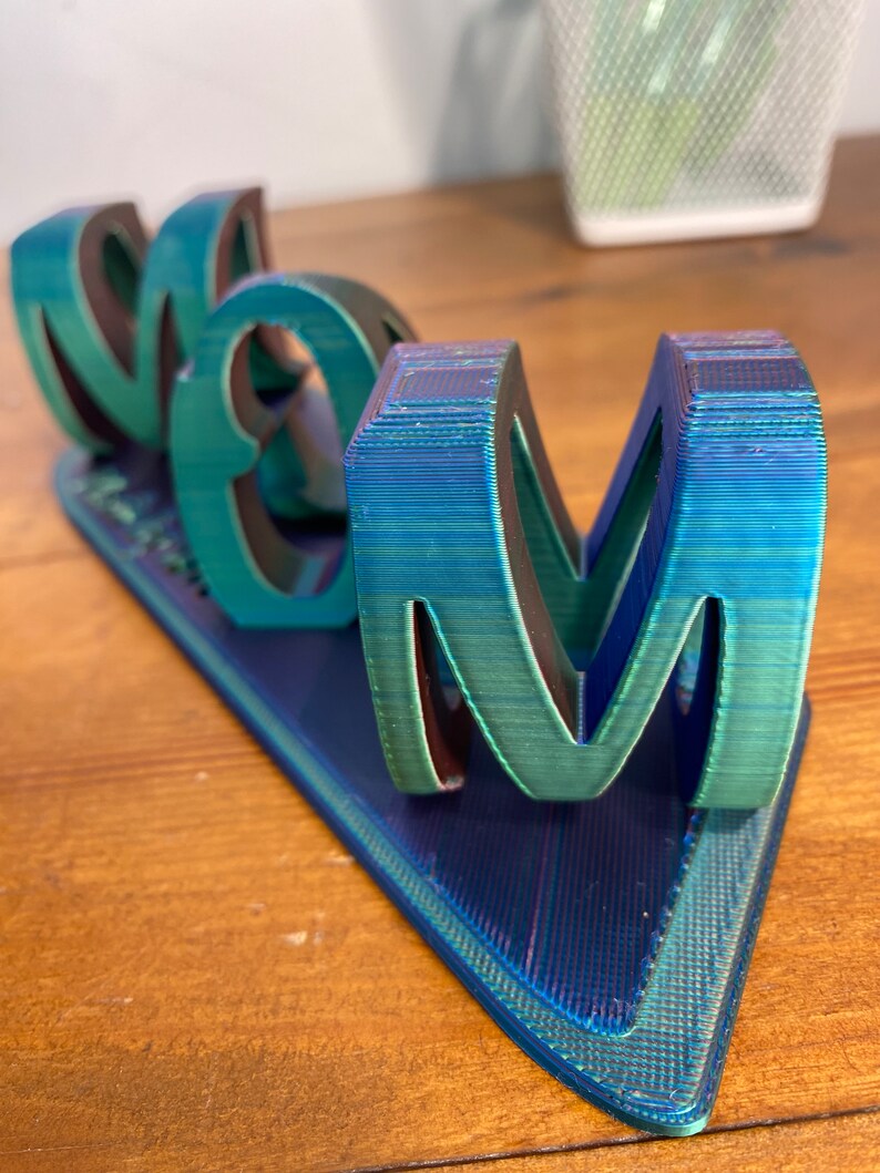 Flip Text Names-Custom 3D Personalized Name