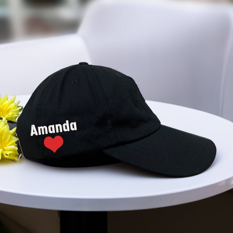 Custom Embroidered Portrait Photo Dad Hat New Dad Gift