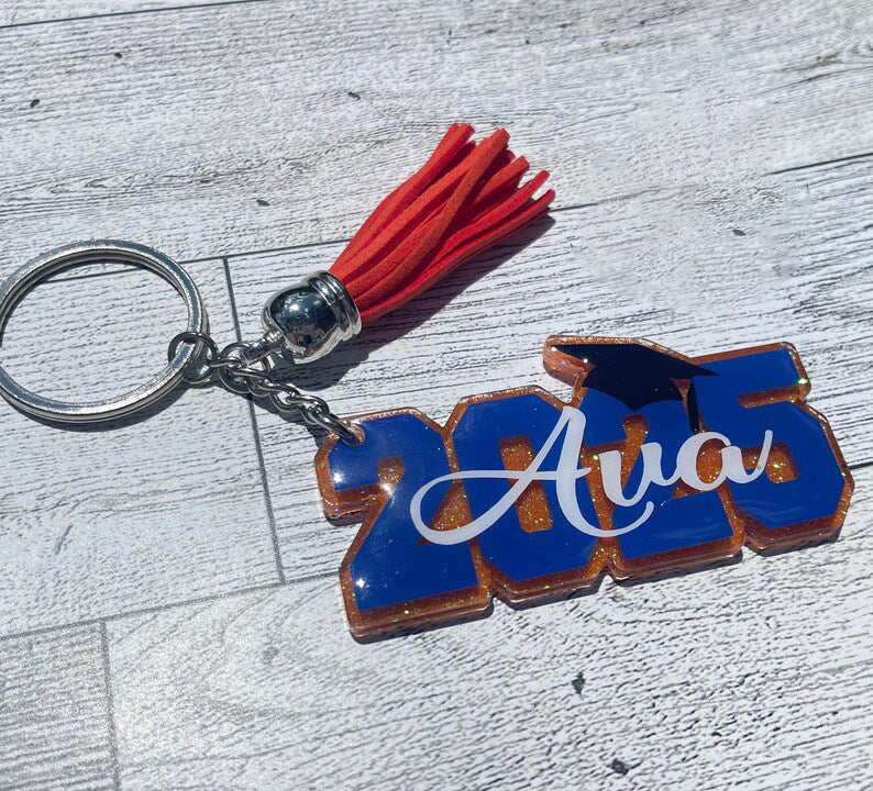 2025 Graduation Keychain , Graduation Senior Gift