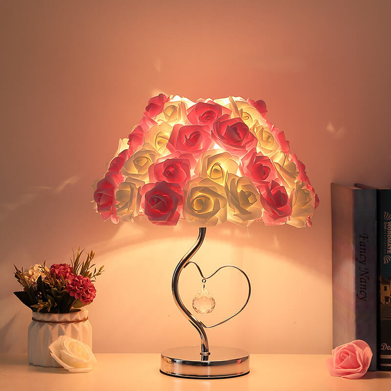 Custom Rose Bouquet Lamp Night Light Decoration for Home Valentine's Day Wedding