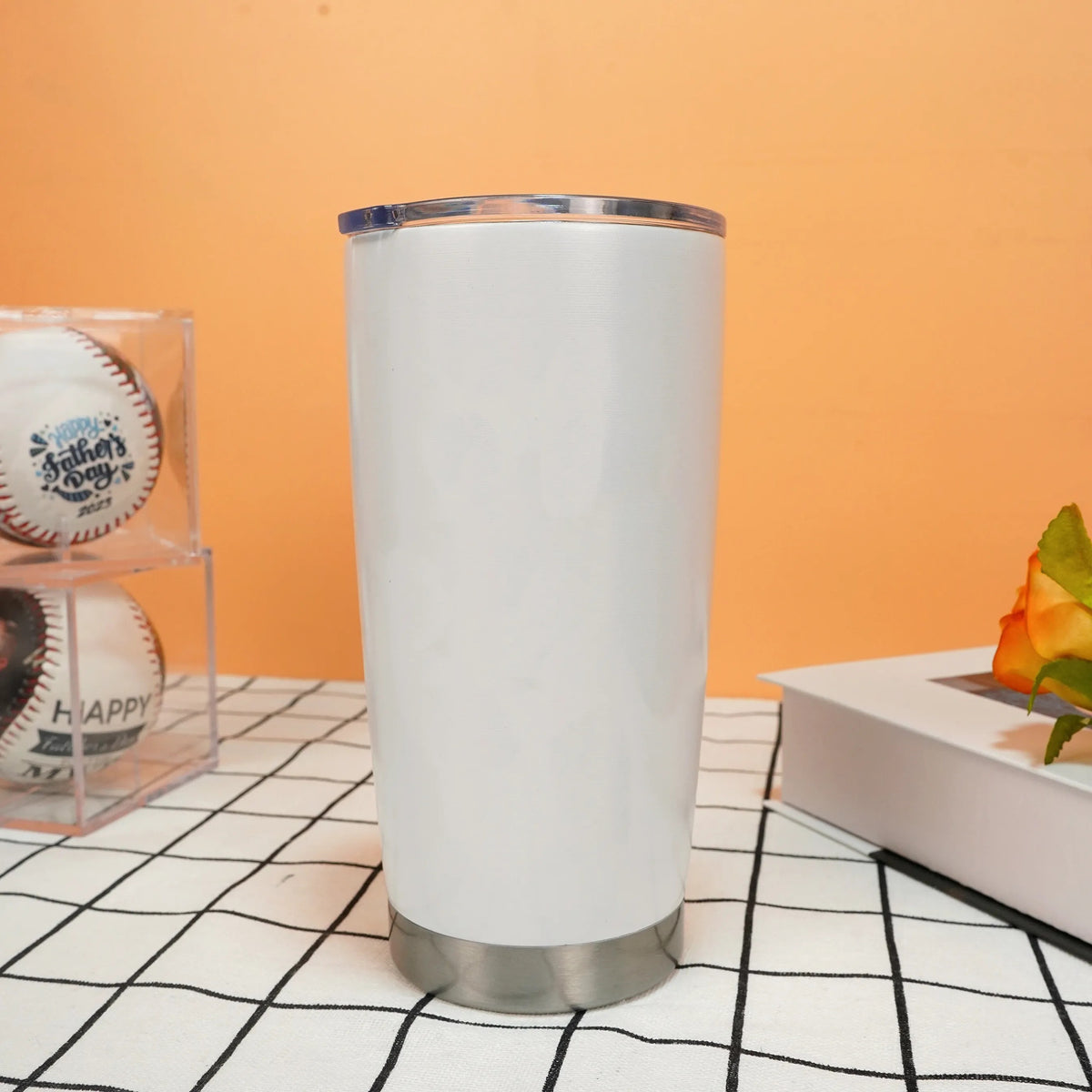Butterfly Birth Flower Family Bouquet Custom Stainless Steel Tumbler
