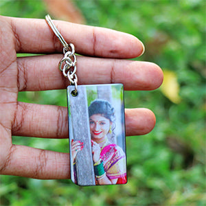 CUSTOM PHOTO KEYCHAIN GEL