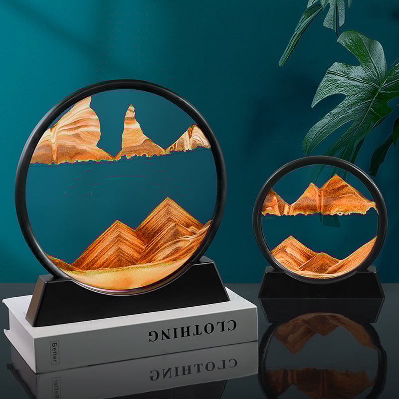 🔥Perfect Valentine's Day Gift --3D Hourglass Deep Sea Sandscape🔥Buy 2 Free Shipping🔥