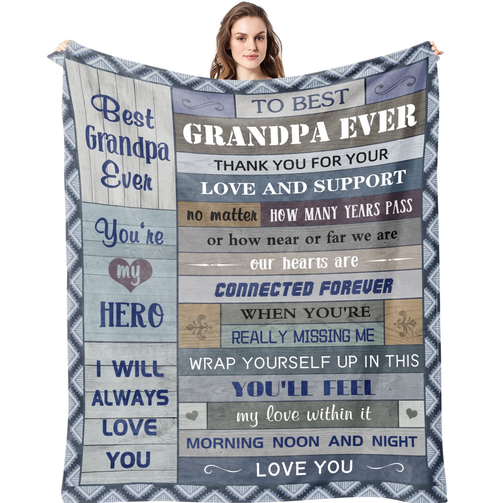 💖For Dad Blanket👨Gifts For Dad Grandpa, Dad Birthday Gift, To My Dad Blanket