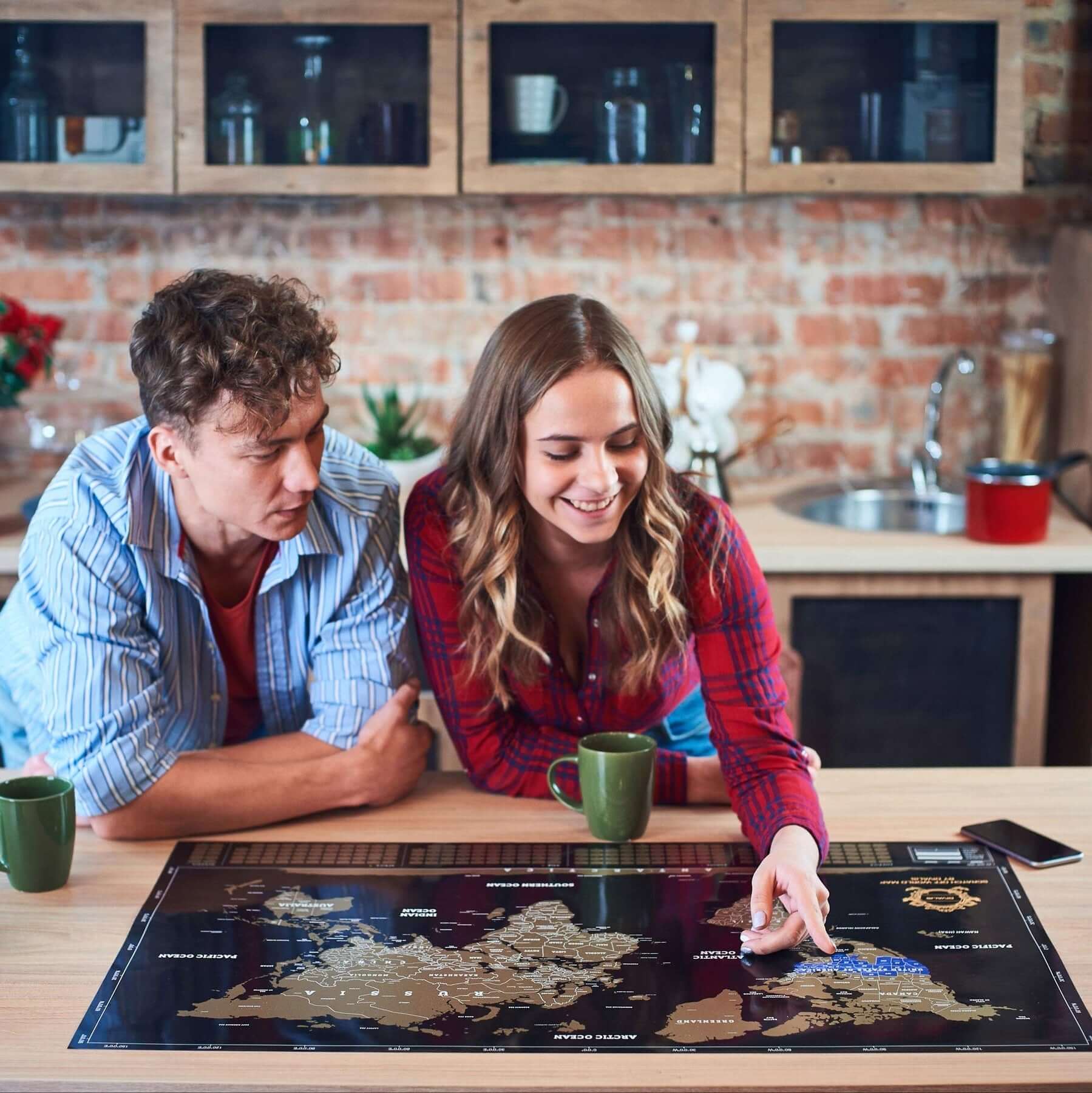 Cratch Off Map Of The World