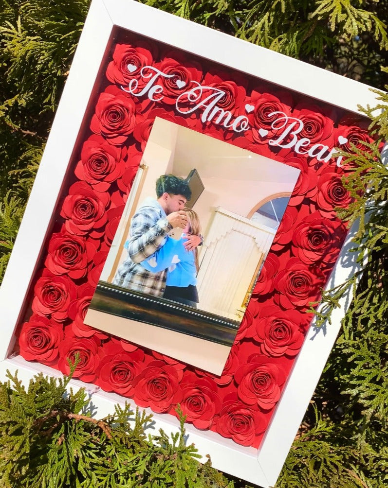 Personalized Shadow Box for Valentine's Day
