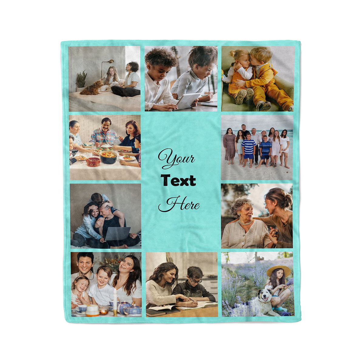 Custom Blanket with Photo, Funny Gifts for Boyfriend,Dad,Mom,Friends,New Year,Birthday