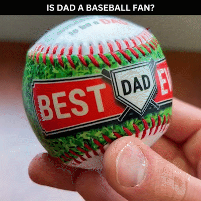 🔥Hot Sale🔥BEST DAD EVER Baseball (LIMITED EDITION)