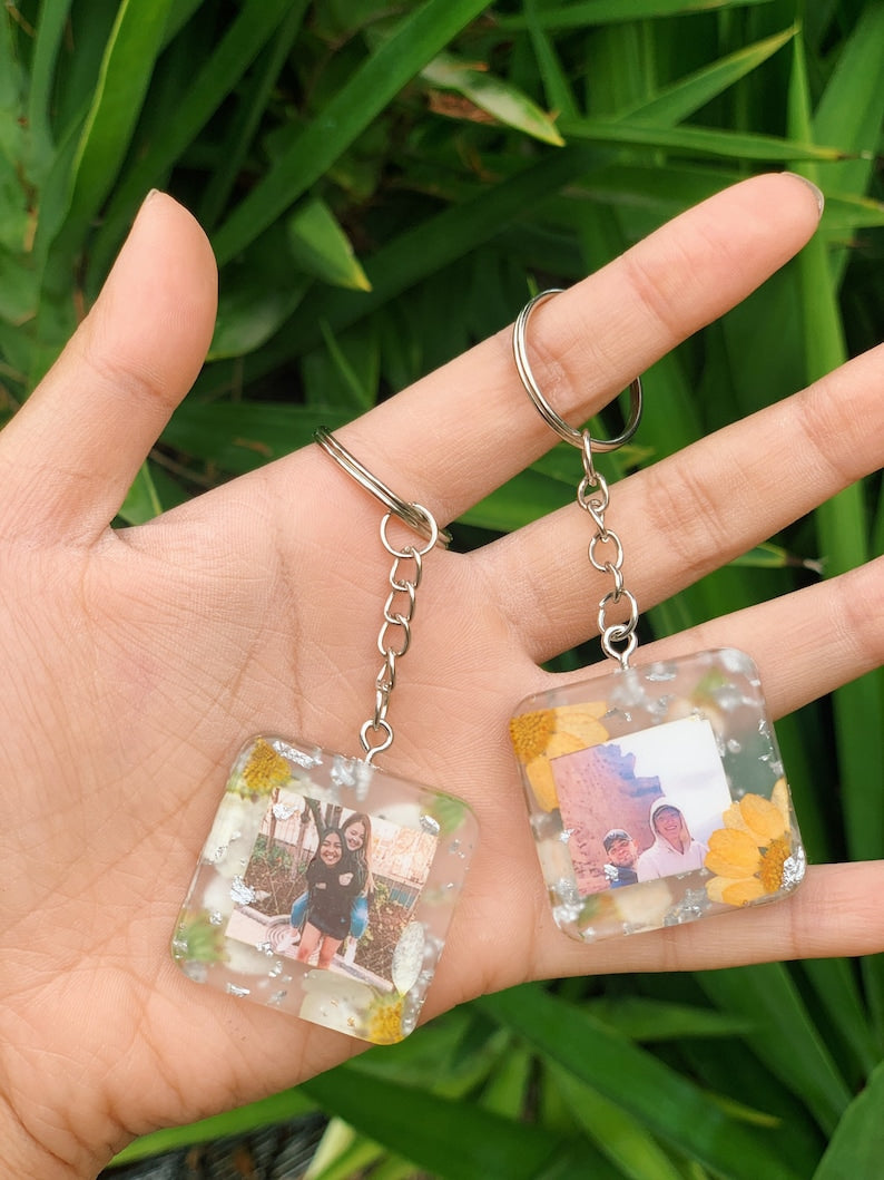 Resin photo keychain | Photo Keychain