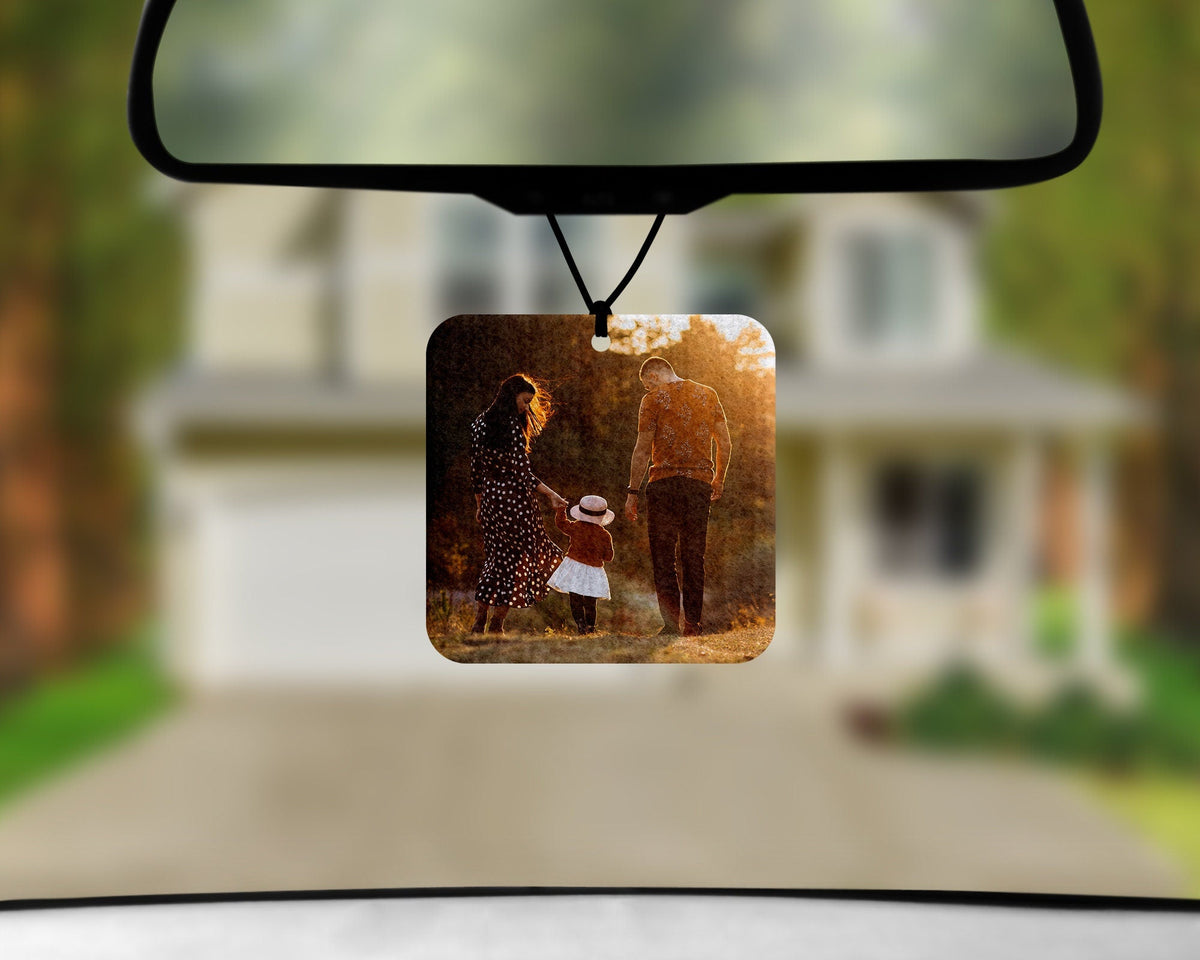 Custom Photo Air Freshener Scented Air Freshener Personalized Car Accessories Perfect Gift Idea