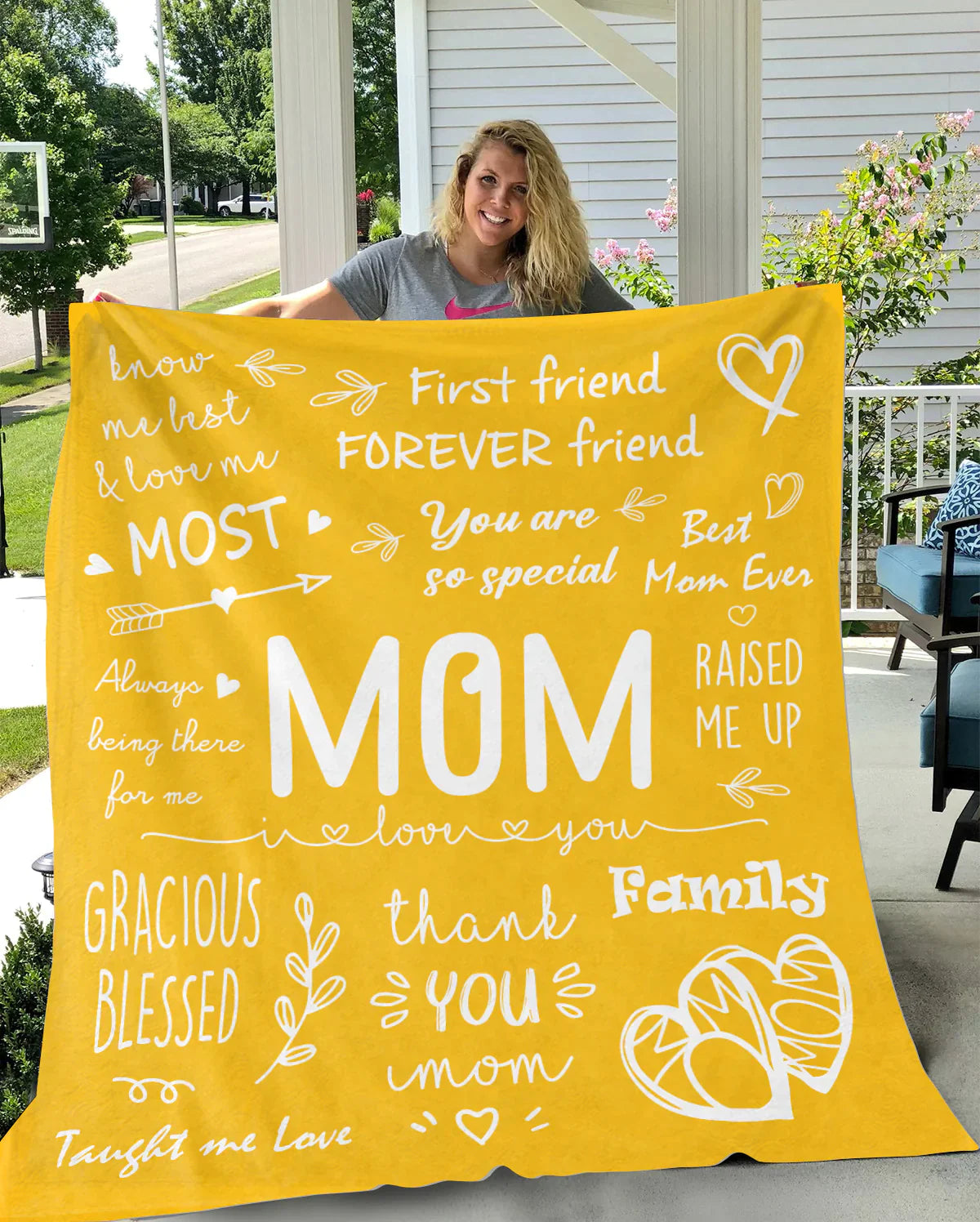 💖For Mom Blanket👩 MOM - Cozy Plush Sherpa Blanket
