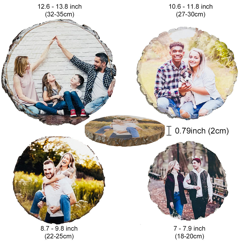 50%OFF ⭐️Custom Photo on Wood Valentine's Day Anniversary Gift