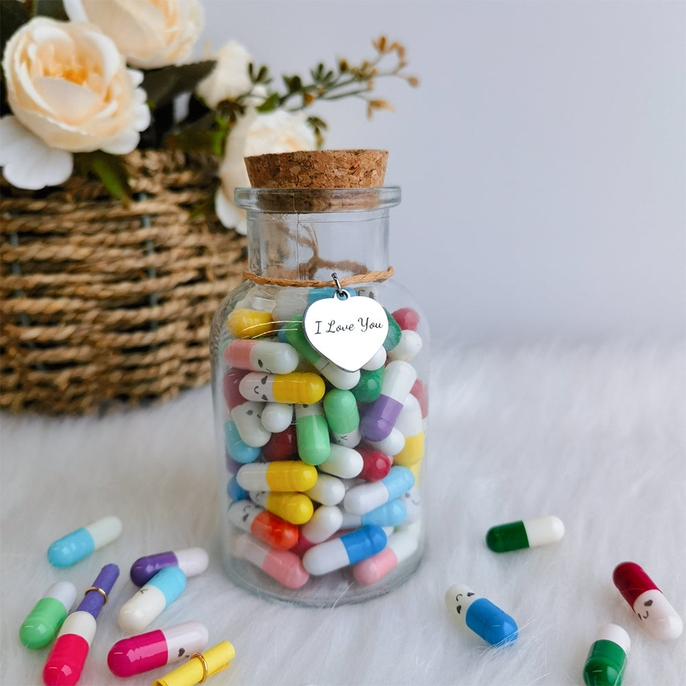 Capsule Letters Message In A Bottle (Mixed Color)-Family/Couple Gift🎁