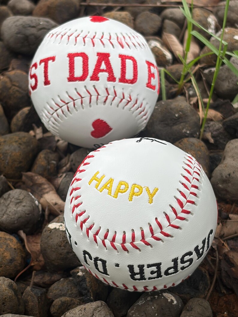 Custom Embroidered Sport Baseball & Softball - Father's Day Gift, Mother's Day Gift