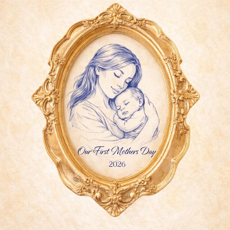 Gift From Daughter Portrait Frame Custom Mom Photo Personalized Mothers Day Keepsake Bride