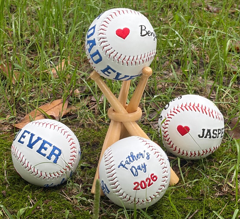 Custom Embroidered Sport Baseball & Softball - Father's Day Gift, Mother's Day Gift