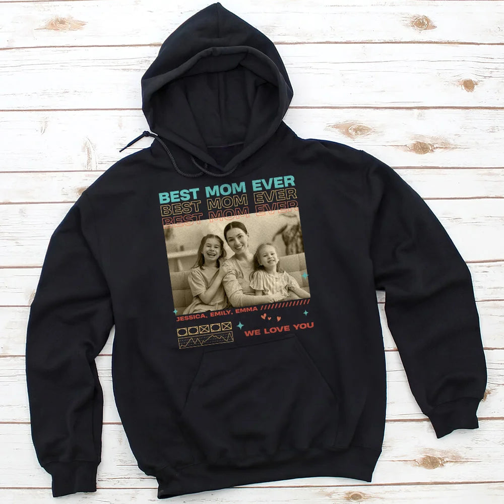 Klamay™ Unique Custom Photo Tee 💗 Crewneck 💗 Hoodie For Mother's Day Gift