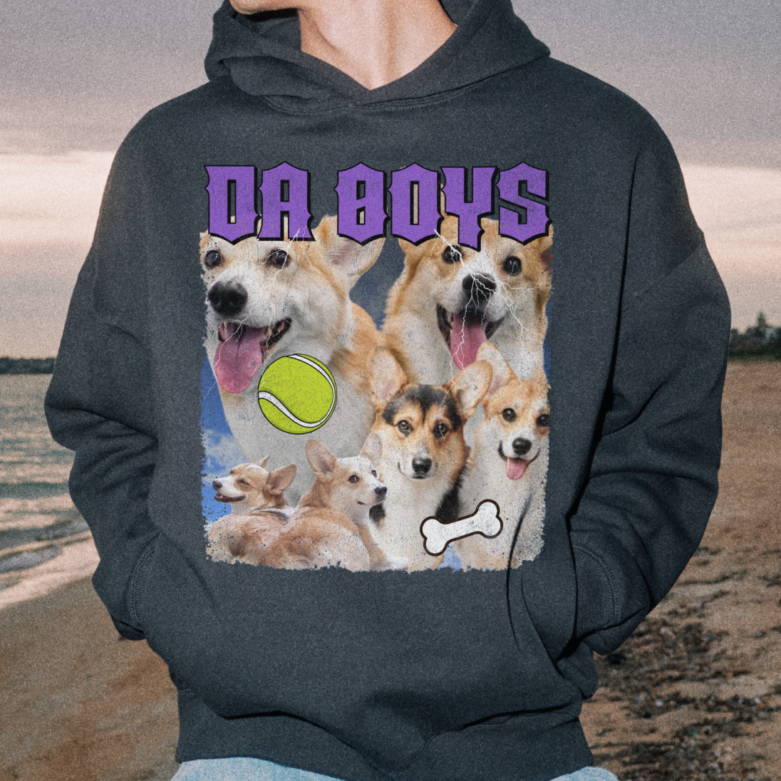 Custom Vintage Photo Sweatshirt