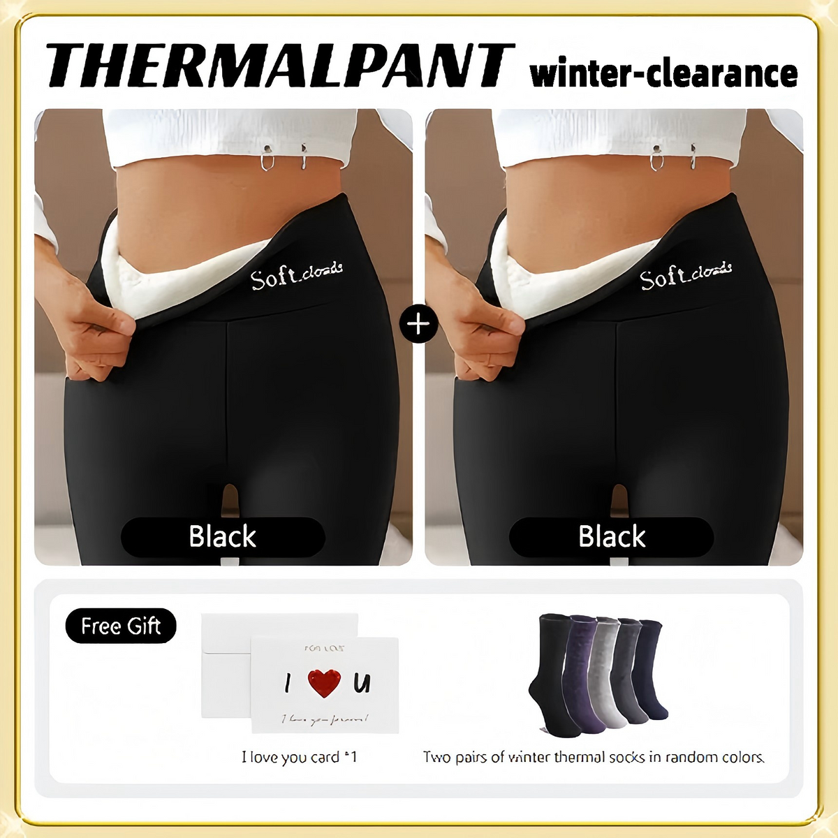 🔥Ultra-Soft Fleece Lined Winter Leggings