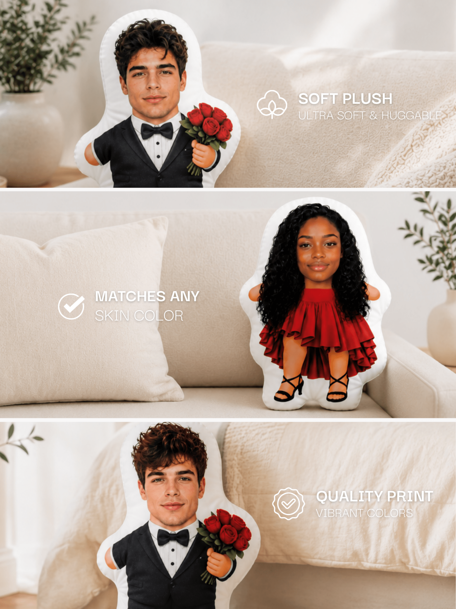Boyfriend & Girlfriend Pillow