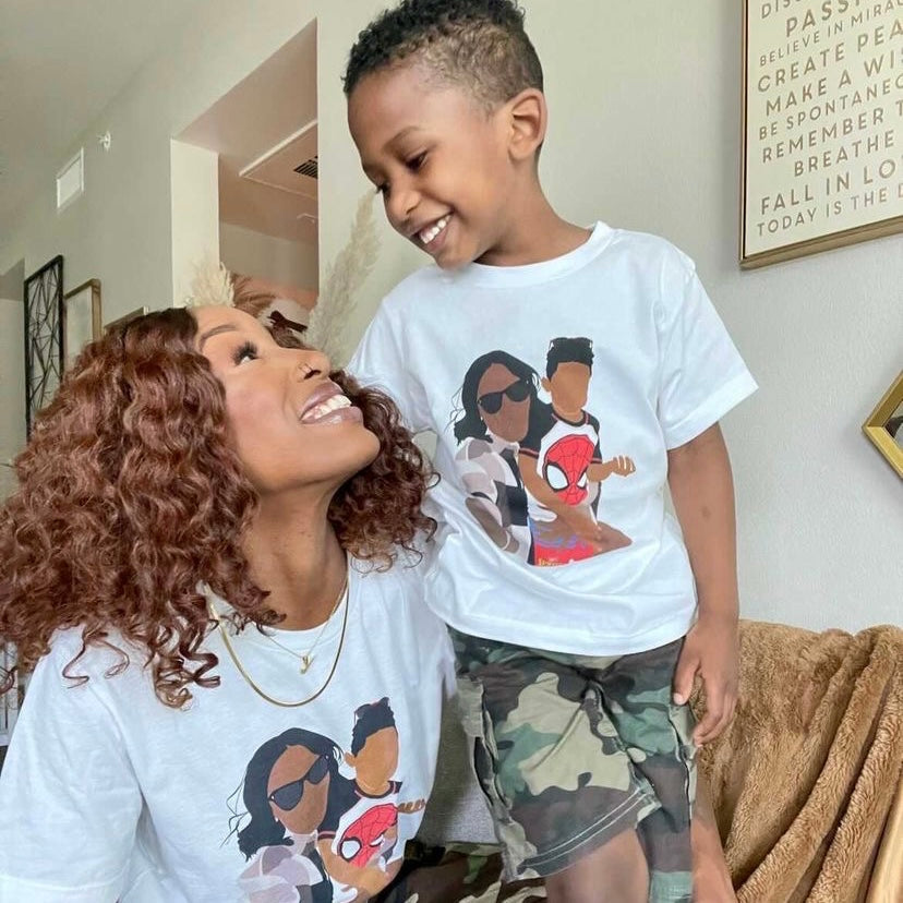 Klamay™ Custom Parent-Child  Photo Tee 💗 Crewneck 💗 Hoodie For Mother's Day Gift
